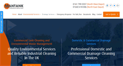 Desktop Screenshot of mantank.co.uk